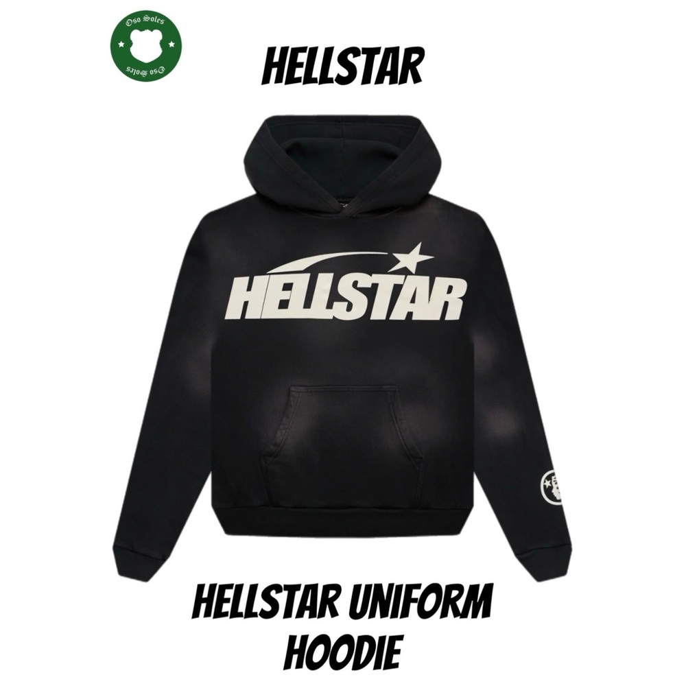Hellstar Black Uniform Hoodie XL